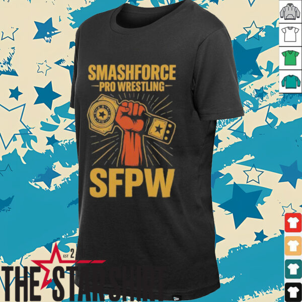 Smashforce Pro Wrestling SFPW shirt