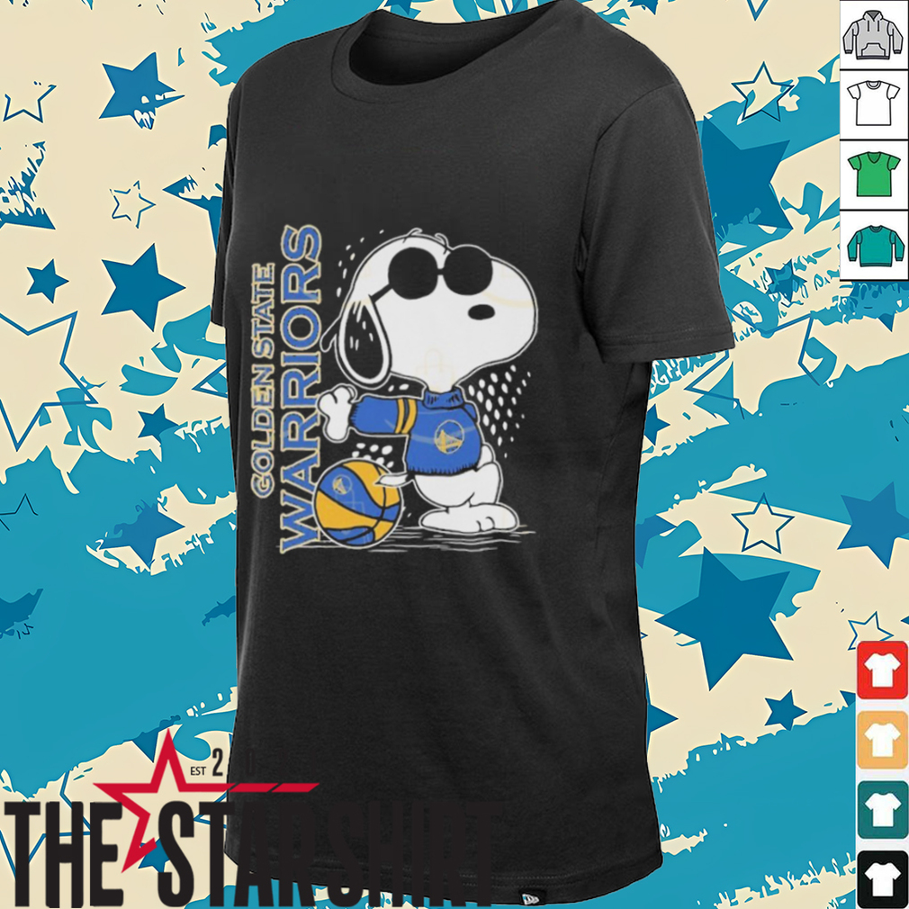 Snoopy Fan Golden State Warriors x The Peanuts T shirts Snoopy Fan Golden State Warriors x The Peanuts T shirts