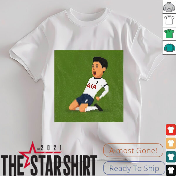 Son Heung Min Celebration Tottenham Hotspurs Europa League Champions winners 2025 shirt