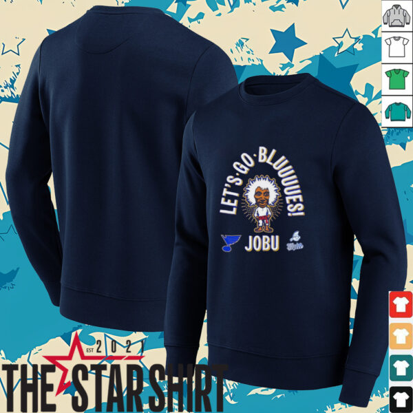 St. Louis Blues let’s go Blues Jobu shirt