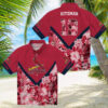 Official Miami Marlins Tropical Hawaiian Shirt   Black Green Corn Design