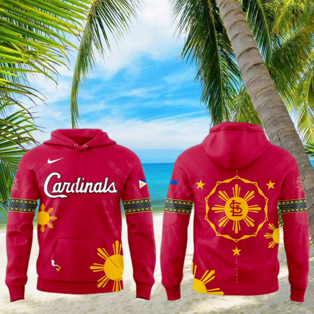 St. Louis Cardinals x Filipino Heritage Night 2025 Special Red Hoodie St. Louis Cardinals x Filipino Heritage Night 2025 Special Red Hoodie