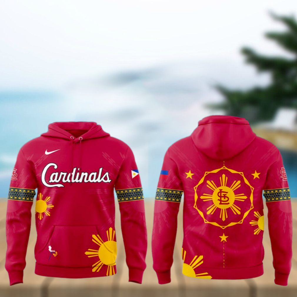 St. Louis Cardinals x Filipino Heritage Night 2025 Special Red Hoodie St. Louis Cardinals x Filipino Heritage Night 2025 Special Red Hoodie