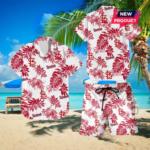 St.Louis Cardinals Beach Outfit Hawaiian Shirt