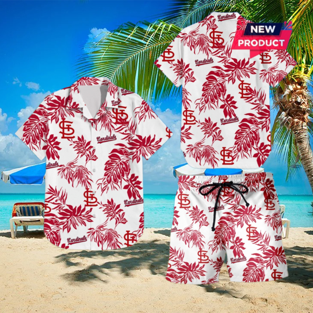 St.Louis Cardinals Beach Outfit Hawaiian Shirt St.Louis Cardinals Beach Outfit Hawaiian Shirt