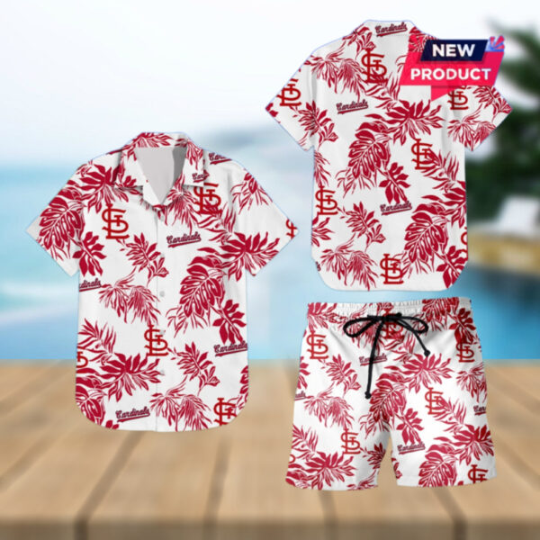 St.Louis Cardinals Beach Outfit Hawaiian Shirt