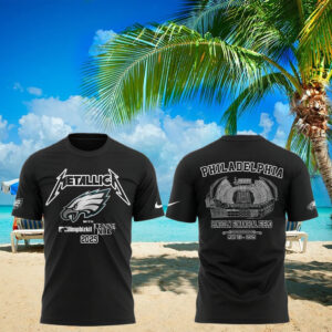 Philadelphia Eagles x Metallica M72 World Tour T Shirt Unique Gifts For Music Lovers