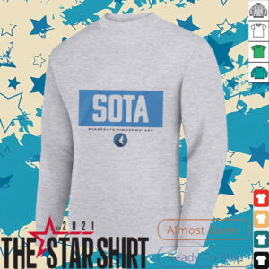 Sota NBA basketball Minnesota Timberwolves crossbar shirt