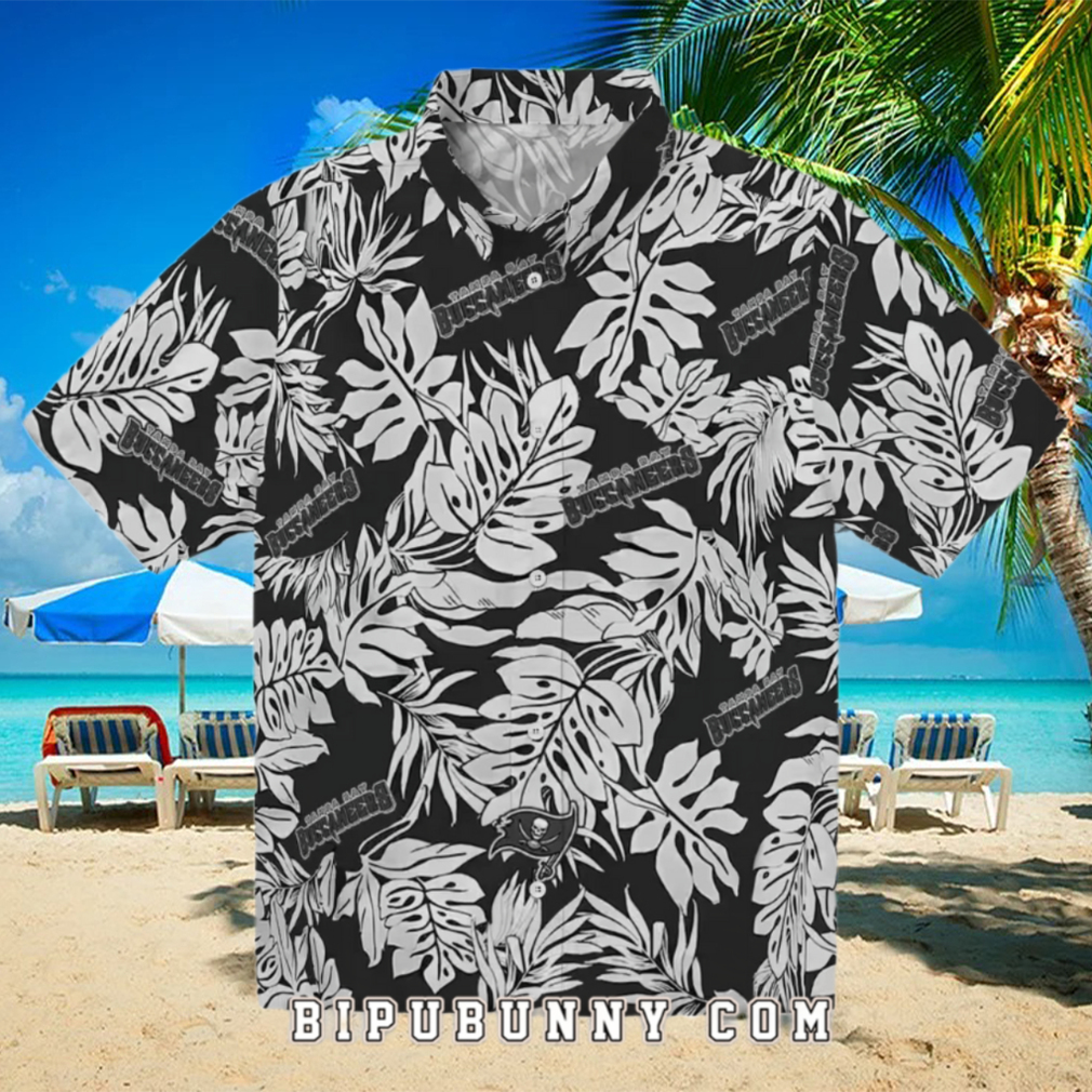 Tampa Bay Buccaneers Monstera Leaf Pattern Hawaiian Shirt Tampa Bay Buccaneers Monstera Leaf Pattern Hawaiian Shirt