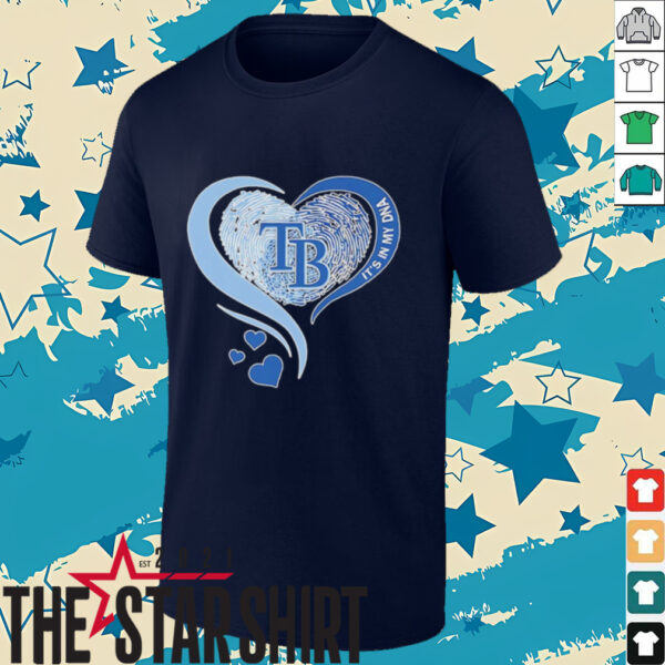 Tampa Bay Rays Baseball it’s in my DNA heart shirt