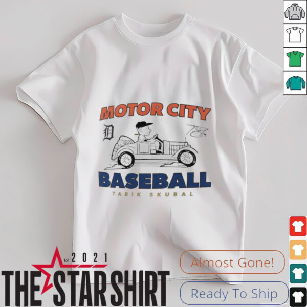 Tarik Skubal Detroit Tigers Motor City Baseball signature shirt