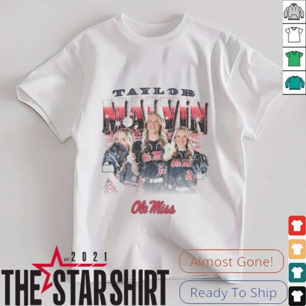 Taylor Malvin Ole Miss Softball T Shirt