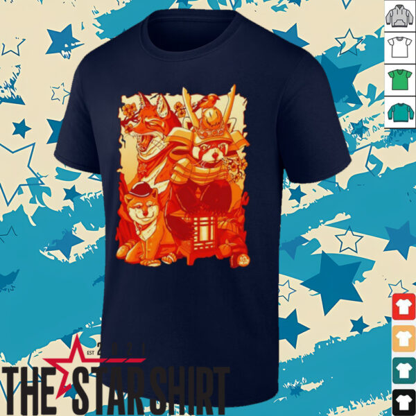 Tenhun orange fuzz shirt