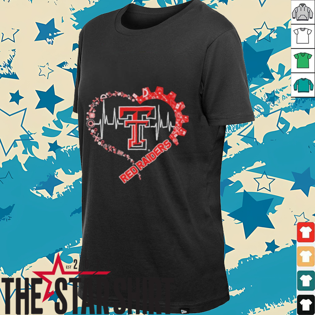 Texas Tech Red Raiders Engineering Heartbeats T shirts Texas Tech Red Raiders Engineering Heartbeats T shirts