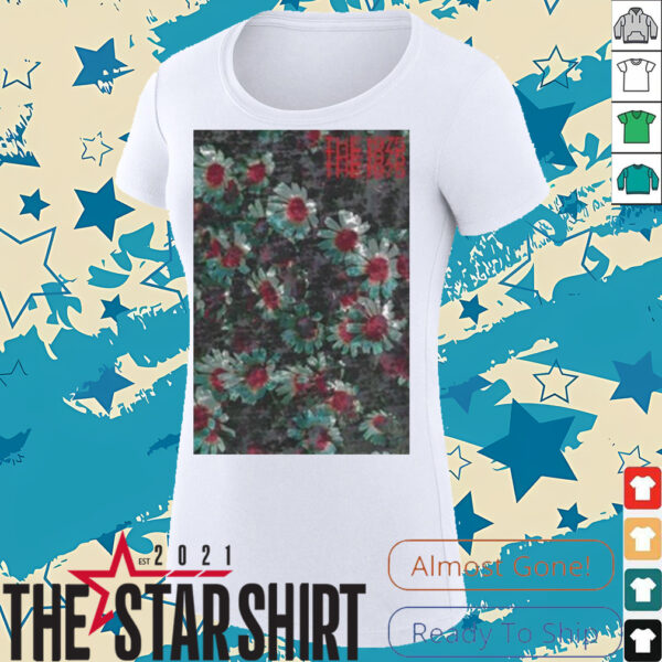 The 1975 flowers shirt