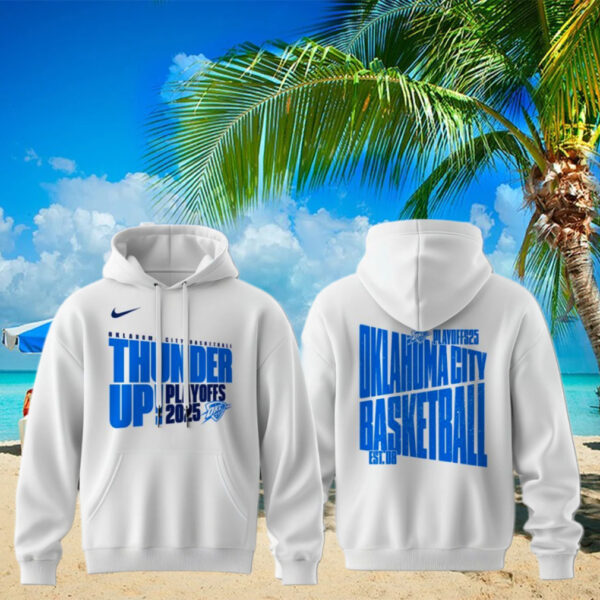 The 2025 Oklahoma City Thunder Playoff Hoodie