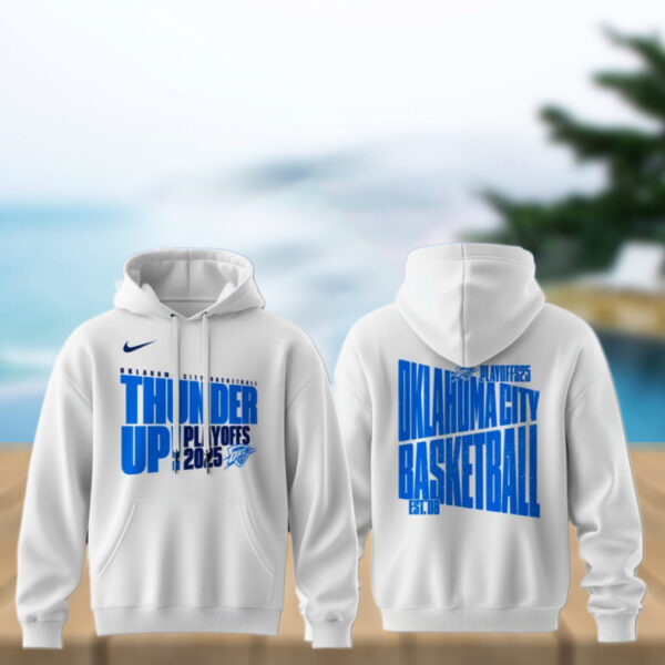 The 2025 Oklahoma City Thunder Playoff Hoodie