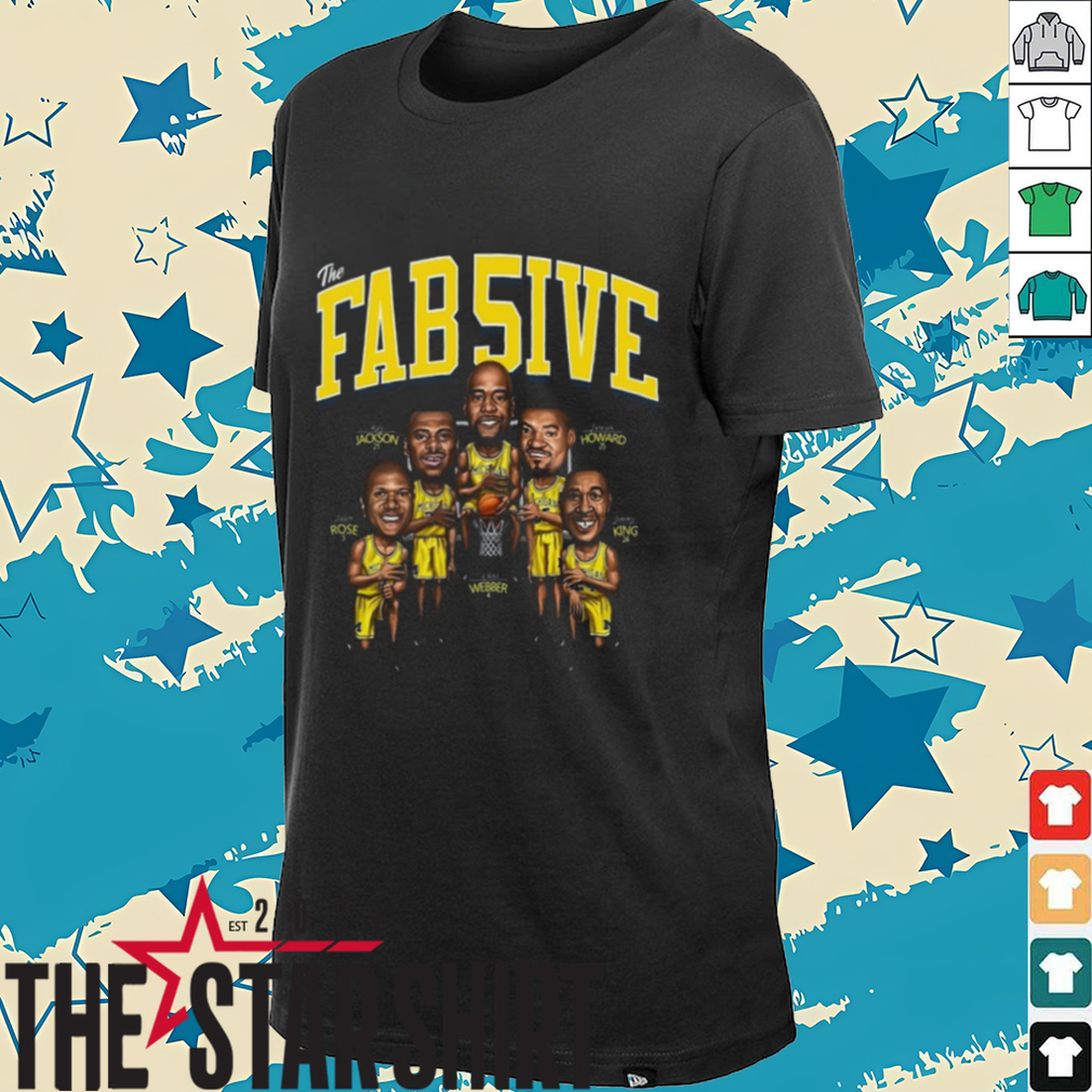 The Fab Five 5 Basketball Unisex T Shirt The Fab Five 5 Basketball Unisex T Shirt