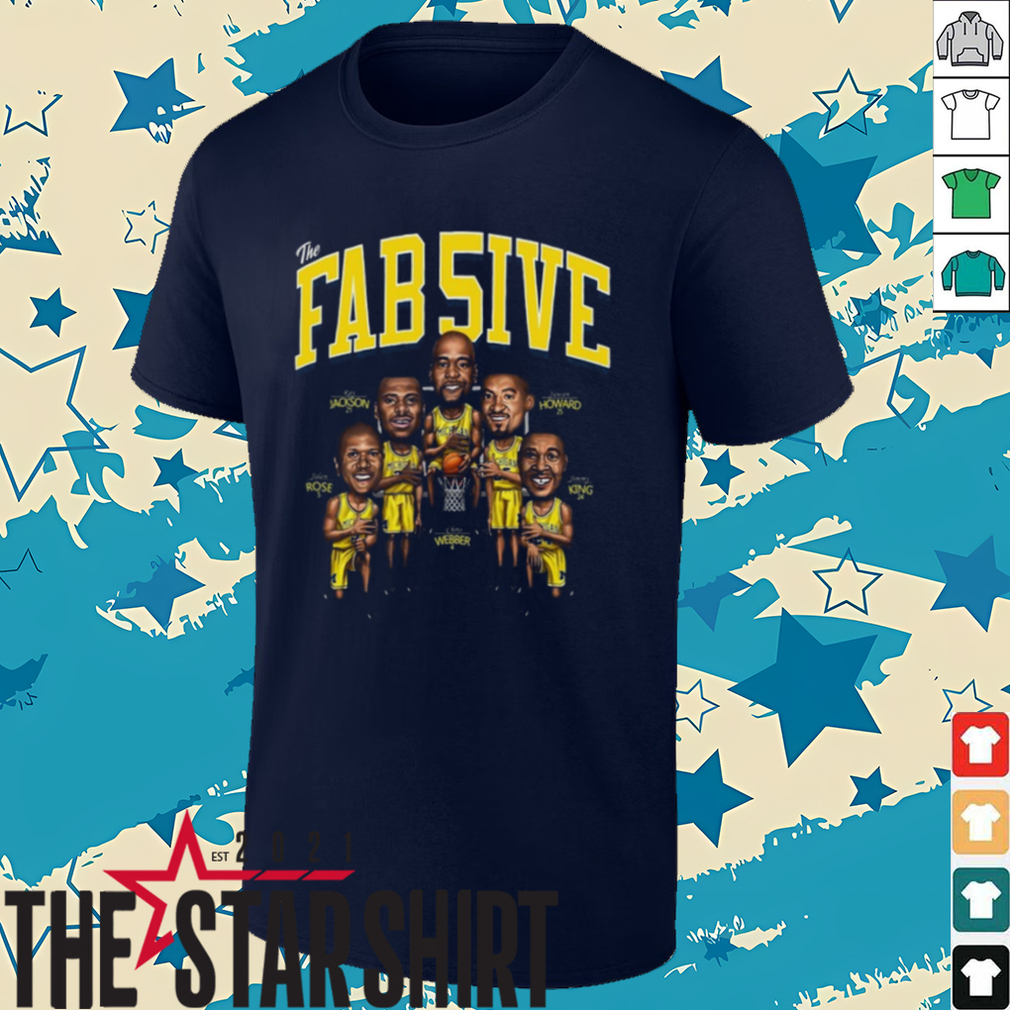 The Fab Five 5 Basketball Unisex T Shirt The Fab Five 5 Basketball Unisex T Shirt