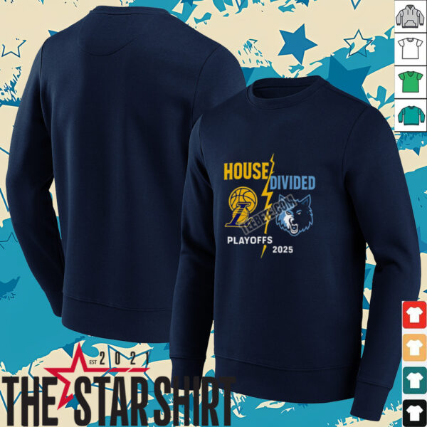The LA Lakers vs Minnesota Timberwolves Playoffs 2025 Shirt