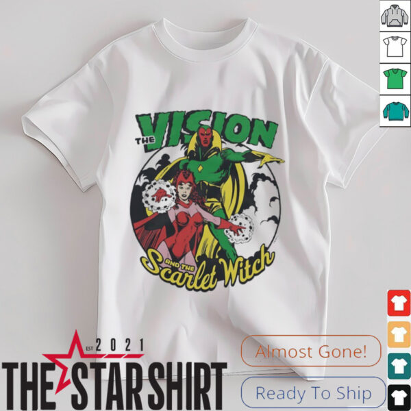 The Vision and The Scarlet Witch shirt
