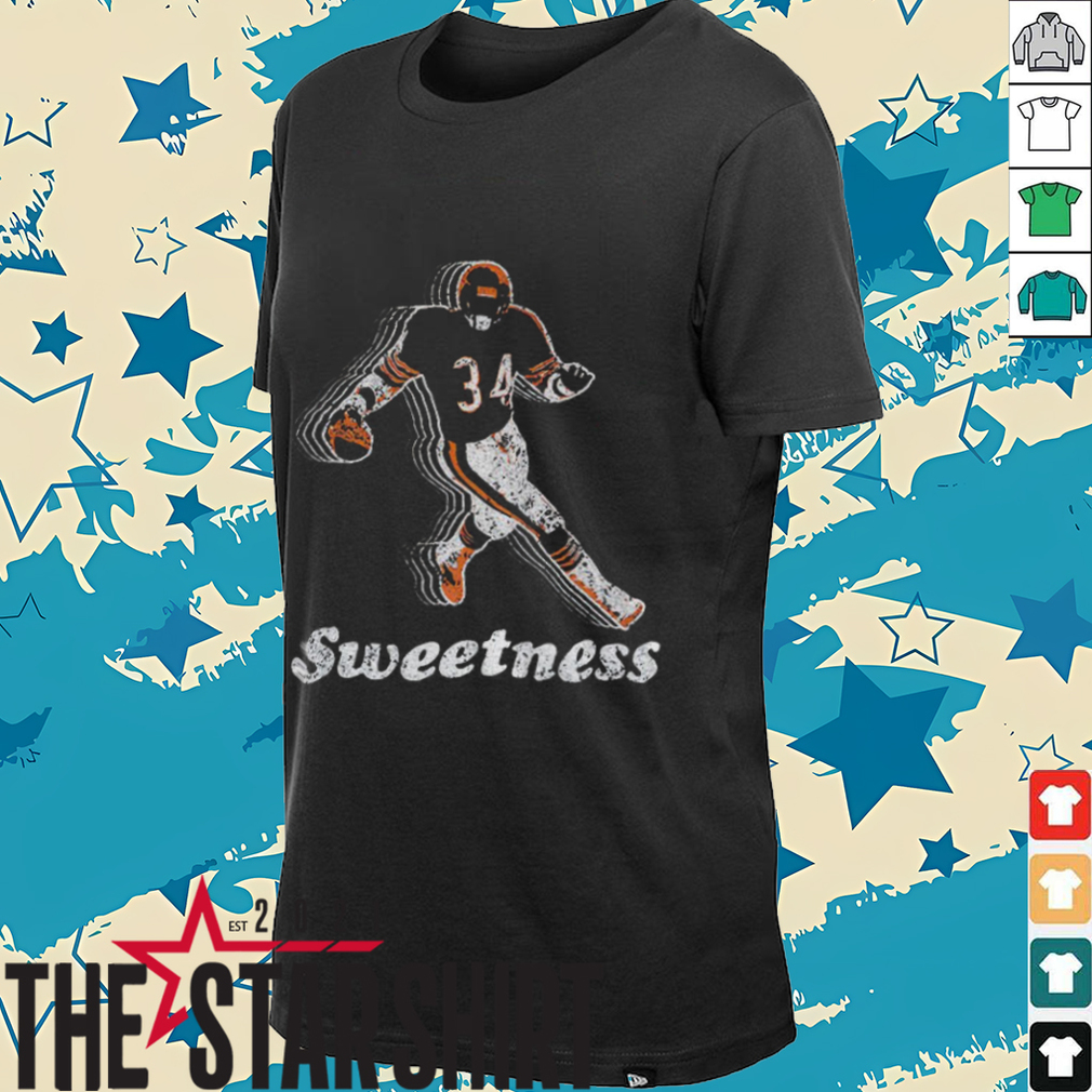 The Walter Payton Sweetness Retro shirt The Walter Payton Sweetness Retro shirt