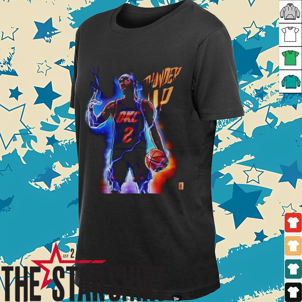 Thor x Shai Gilgeous Alexander Oklahoma City Thunder NBA basketball shirt Thor x Shai Gilgeous Alexander Oklahoma City Thunder NBA basketball shirt
