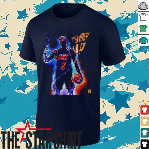 Thor x Shai Gilgeous Alexander Oklahoma City Thunder NBA basketball shirt