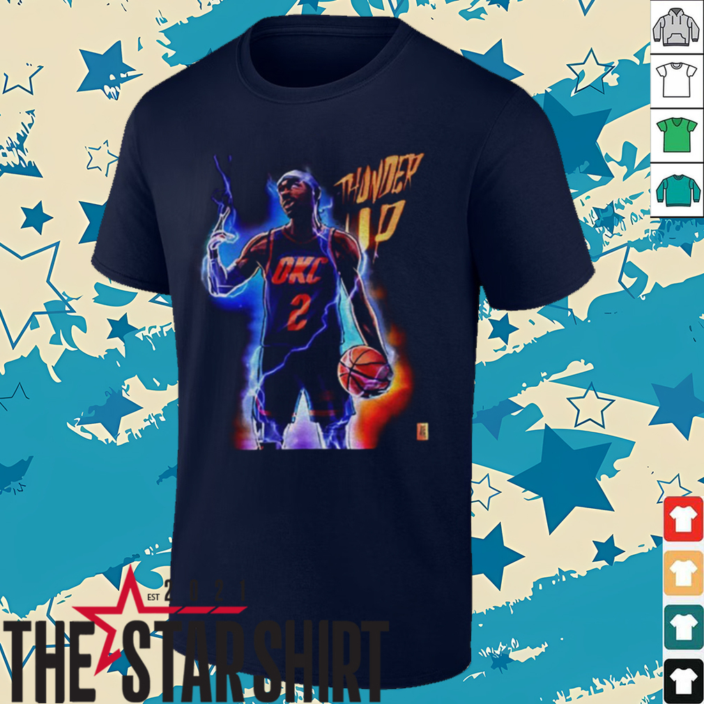 Thor x Shai Gilgeous Alexander Oklahoma City Thunder NBA basketball shirt Thor x Shai Gilgeous Alexander Oklahoma City Thunder NBA basketball shirt
