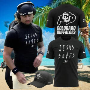 Colorado Buffaloes Jesus Saves Black Nike T Shirt Unique Gifts For Husband