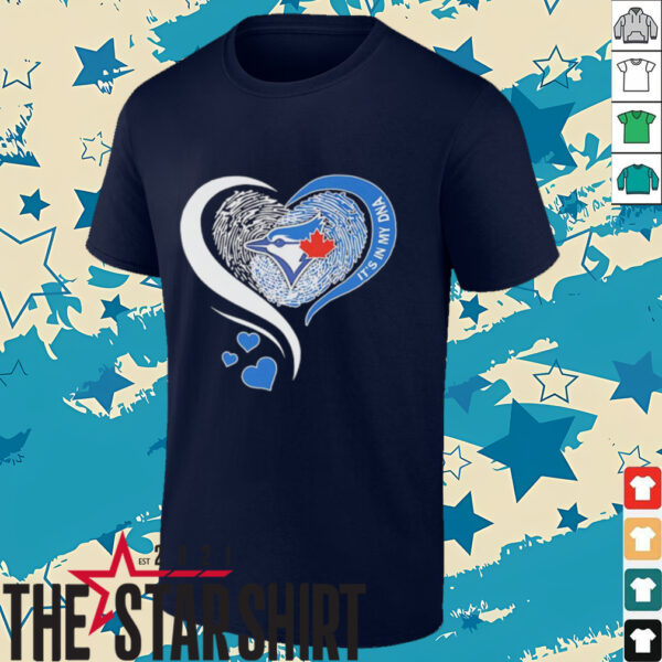 Toronto Maple Leafs Baseball it’s in my DNA heart shirt