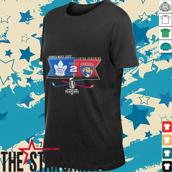 Toronto Maple Leafs vs Florida Panthers round 2 Stanley Cup Playoffs 2025 shirt