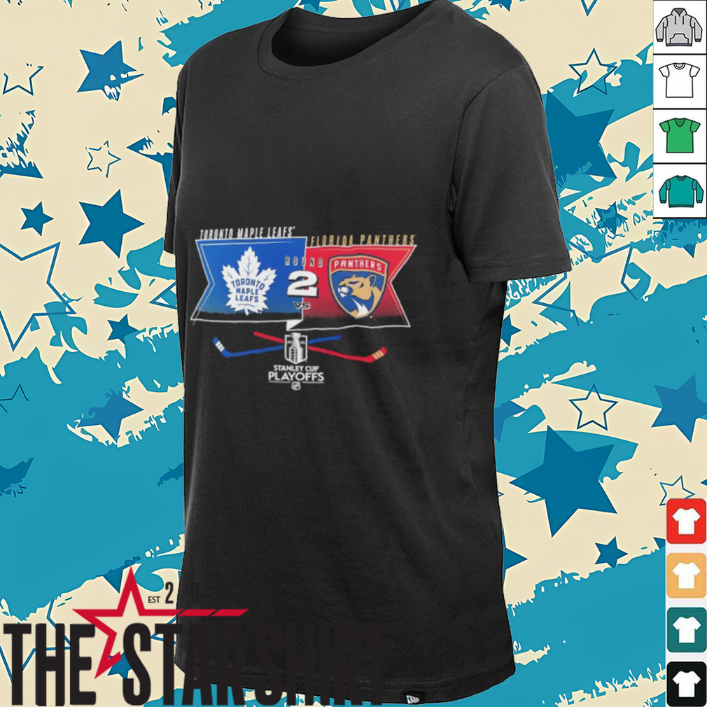 Toronto Maple Leafs vs Florida Panthers round 2 Stanley Cup Playoffs 2025 shirt Toronto Maple Leafs vs Florida Panthers round 2 Stanley Cup Playoffs 2025 shirt