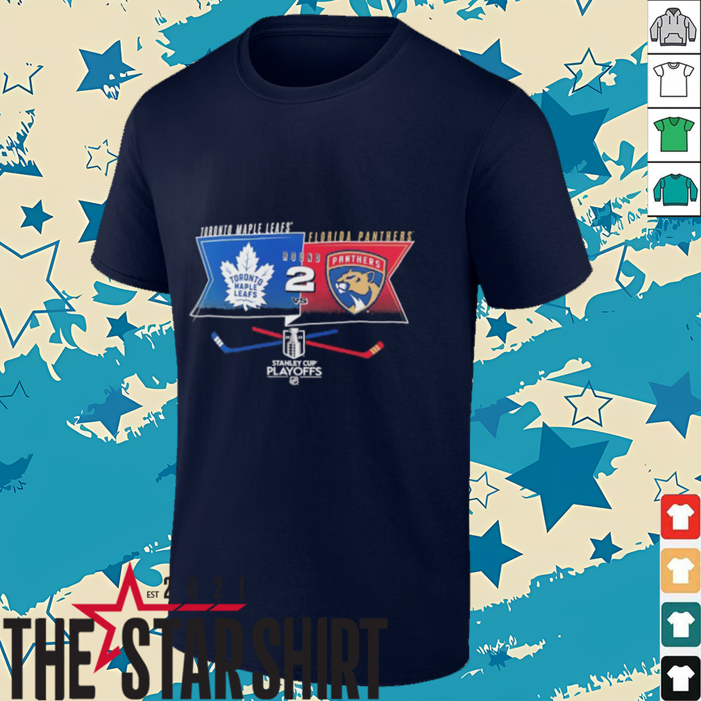 Toronto Maple Leafs vs Florida Panthers round 2 Stanley Cup Playoffs 2025 shirt Toronto Maple Leafs vs Florida Panthers round 2 Stanley Cup Playoffs 2025 shirt
