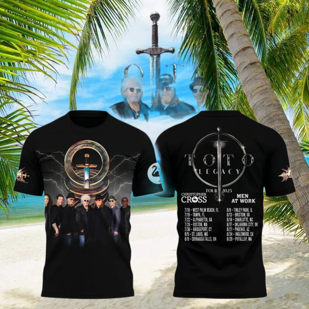 Toto Band North America Summer Tour 2025 T Shirt Unique Gifts For Music Lovers Toto Band North America Summer Tour 2025 T Shirt Unique Gifts For Music Lovers