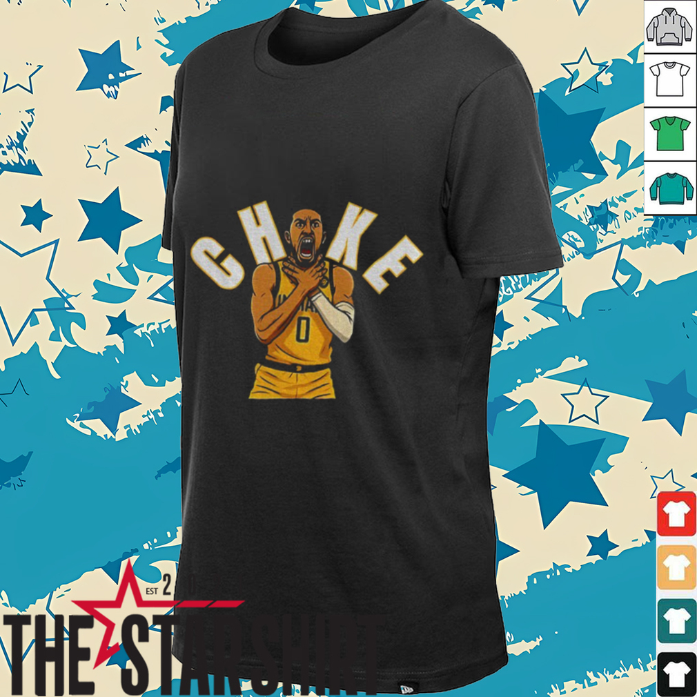 Tyrese Haliburton Indiana Pacers Choked in game one Basketball cartoon shirt Tyrese Haliburton Indiana Pacers Choked in game one Basketball cartoon shirt