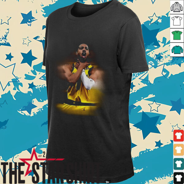 Tyrese Haliburton choke Celebration Indiana Pacers NBA Basketball Champs 2025 shirt