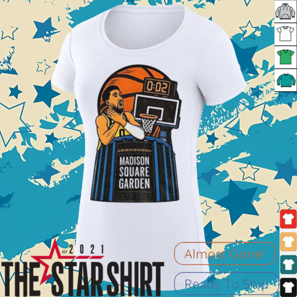 Tyrese Haliburton choke Indiana Pacers NBA Basketball Madison Square Garden shirt