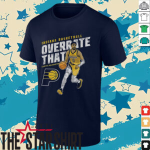 Tyrese Haliburton Indiana Pacers NBA Basketball Overrate That shirt