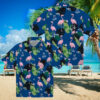 Kansas City Royals Palm Horizon Royal Blue Hawaiian Shirt
