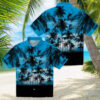Men’s Los Angeles Dodgers Hawaiian Shirt   Black & Blue Sunset Vacation Outfit