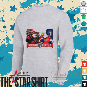 Carolina Hurricanes x Washington Capitals Eastern Conference Semi Finals Mascots 2025 shirt