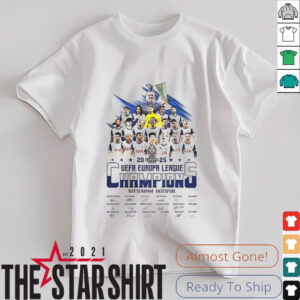 Uefa Europa League Champions Tottenham Hotspur 2025 signatures shirt