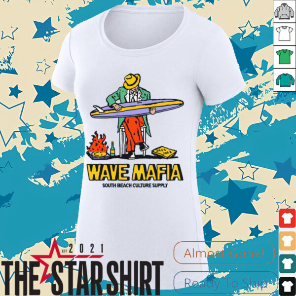 Wave Mafia South Beach Culture Supply T Shirt