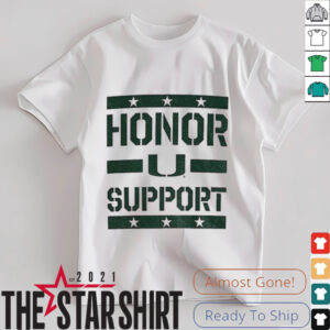 Miami Hurricanes 2025 Honor and Support shirt