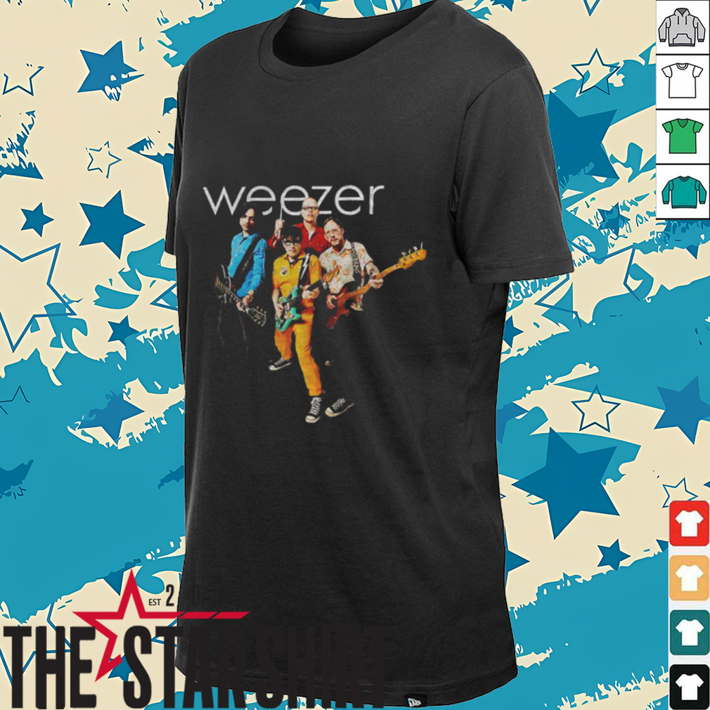 Weezer Band Photo T Shirt Weezer Band Photo T Shirt