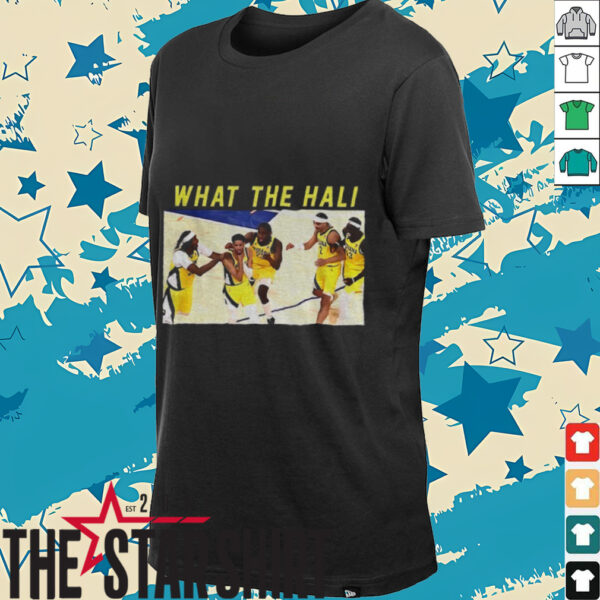 What The Hali Tyrese Haliburton Celebration Indiana Pacers NBA Basketball Champs 2025 Game Day shirt