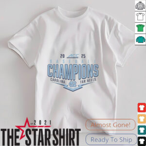 North Carolina Tar Heels 2025 ACC Baseball Conference Tournament Champions Playoff shirt