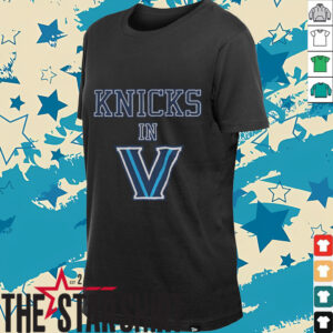Villanova Wildcats Knicks in V shirt