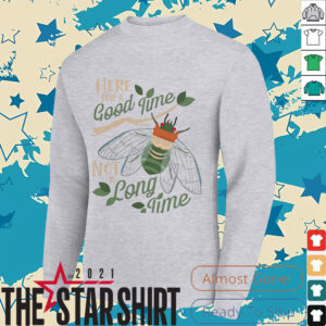 Cicadas here for a good time not a long time shirt